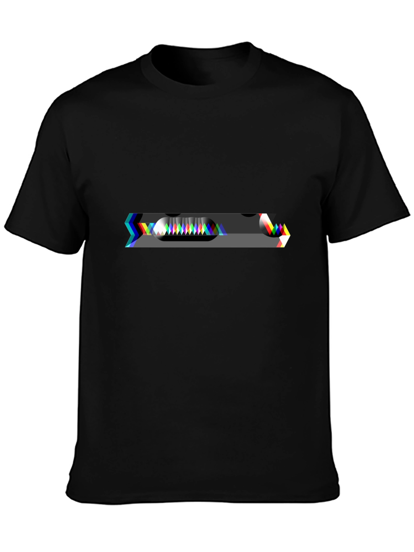 Retro Cassette Glitch T-Shirt