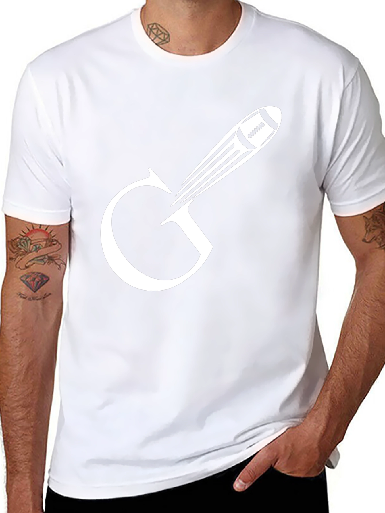 Football Graphic Tee - Stylish Sports Fan Apparel