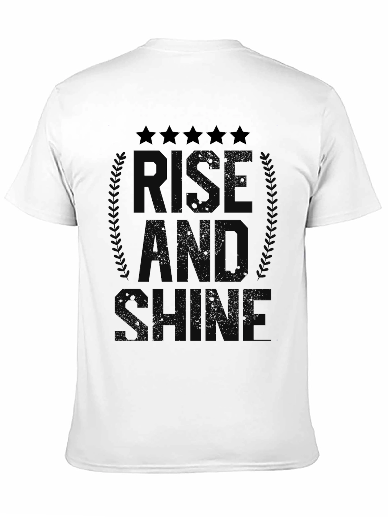 Rise and Shine Graphic Tee - Black