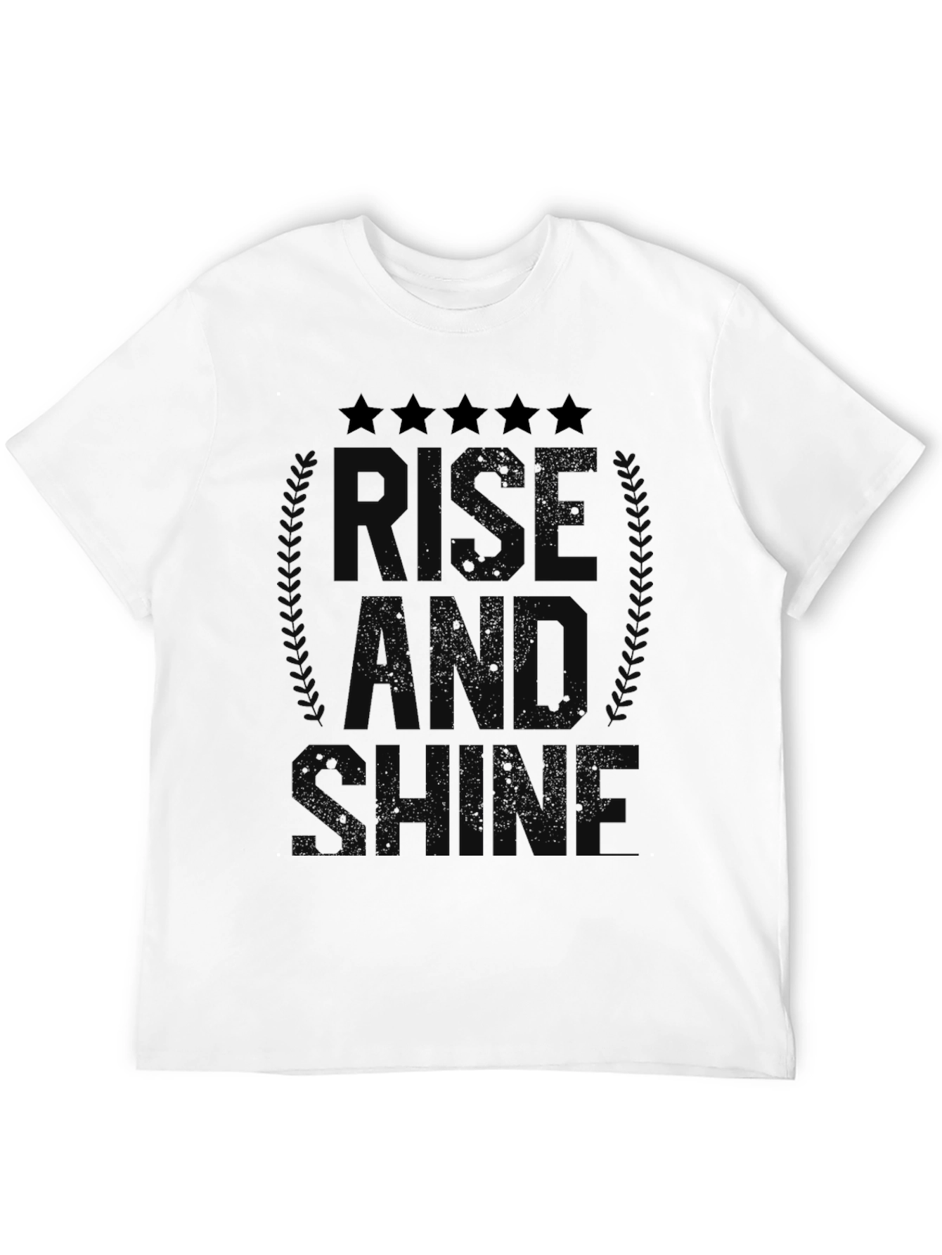 Rise and Shine Graphic Tee - Black