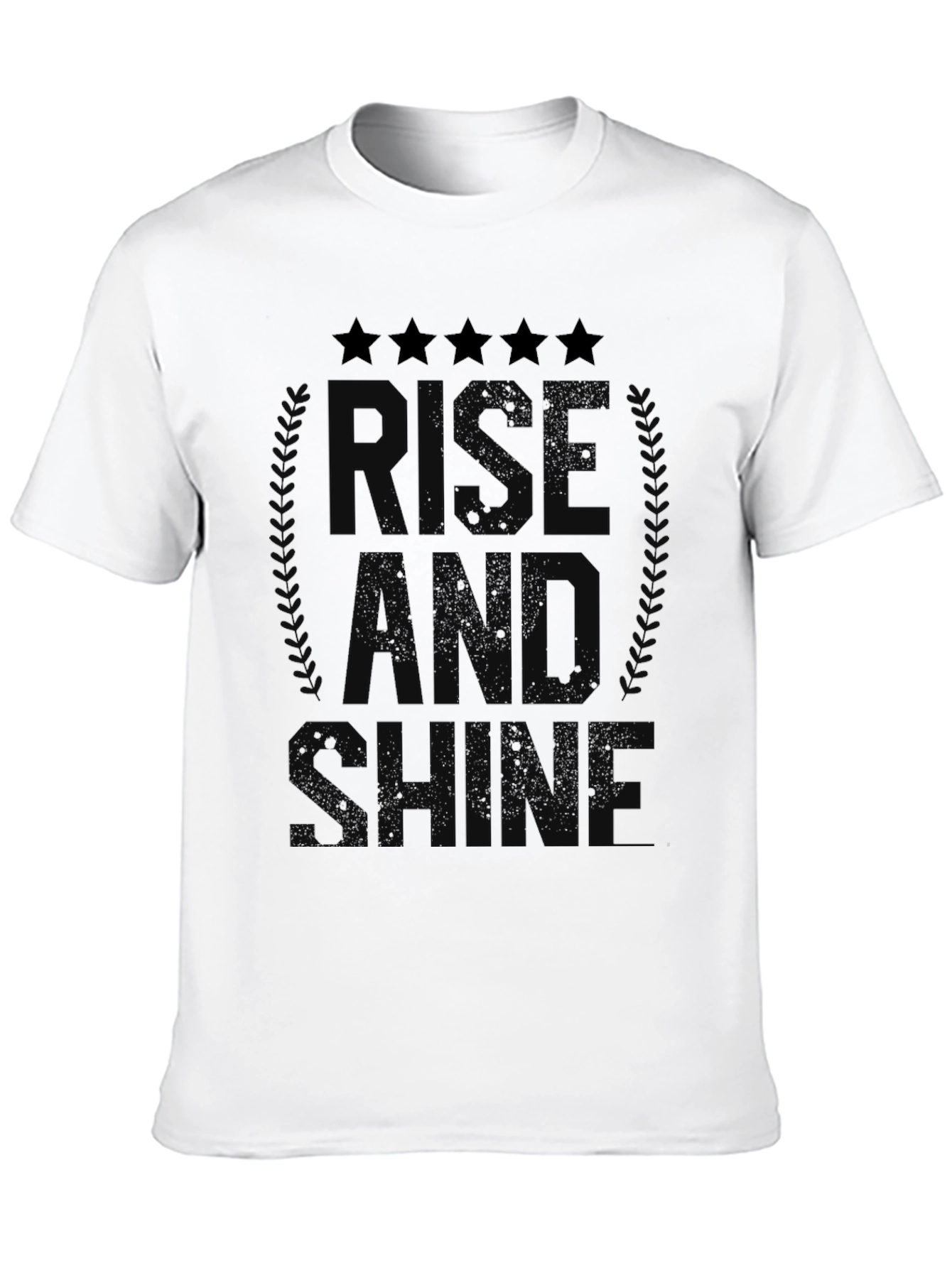 Rise and Shine Graphic Tee - Black