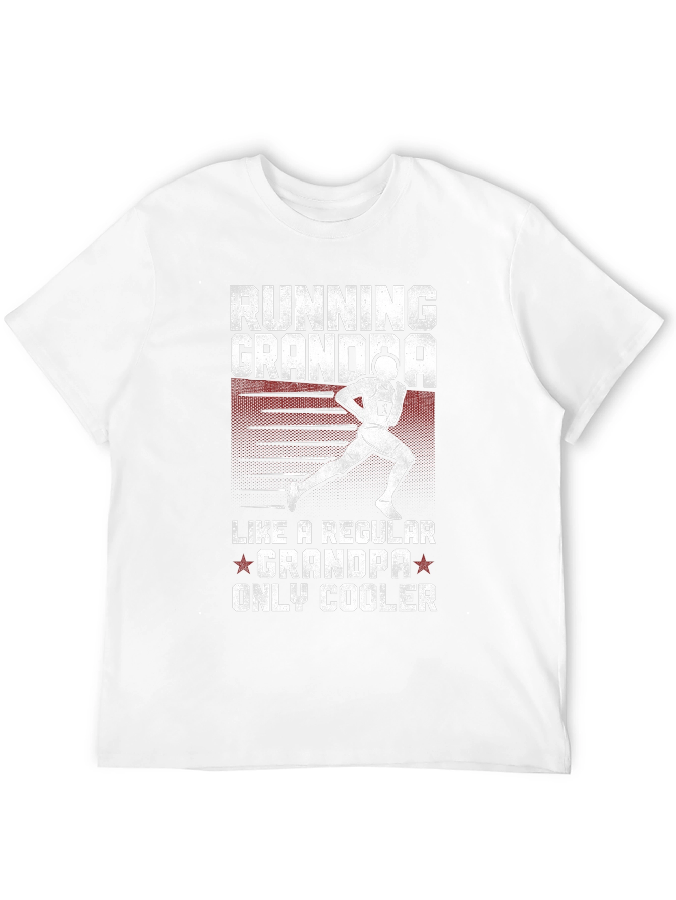 Running Grandpa T-Shirt - Cool Grandfather Gift