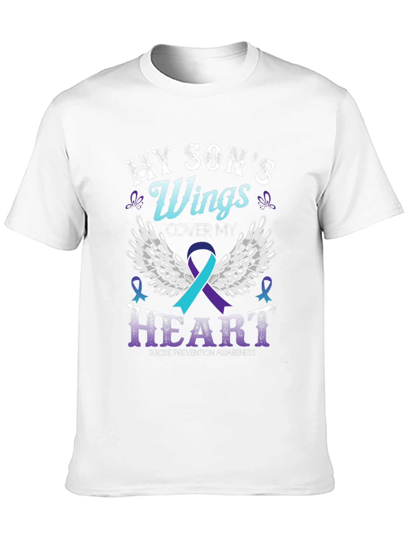 My Sons Wings Suicide Prevention Awareness T-Shirt