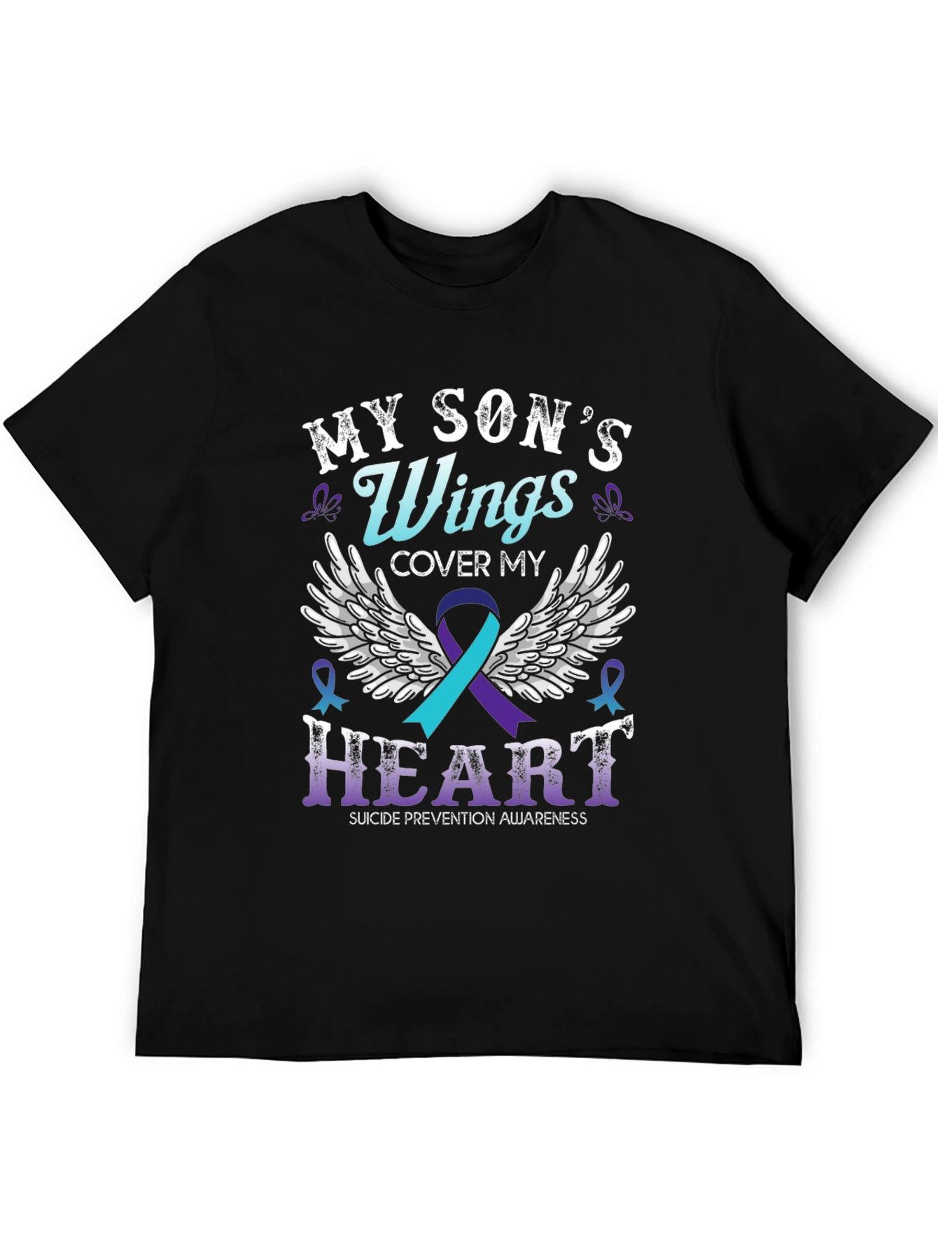 My Sons Wings Suicide Prevention Awareness T-Shirt