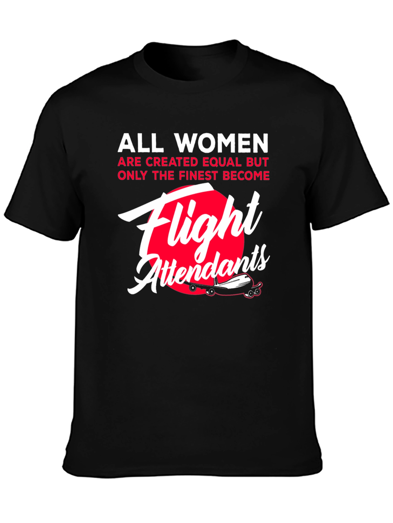 Flight Attendant T-Shirt - Women in Aviation Tee