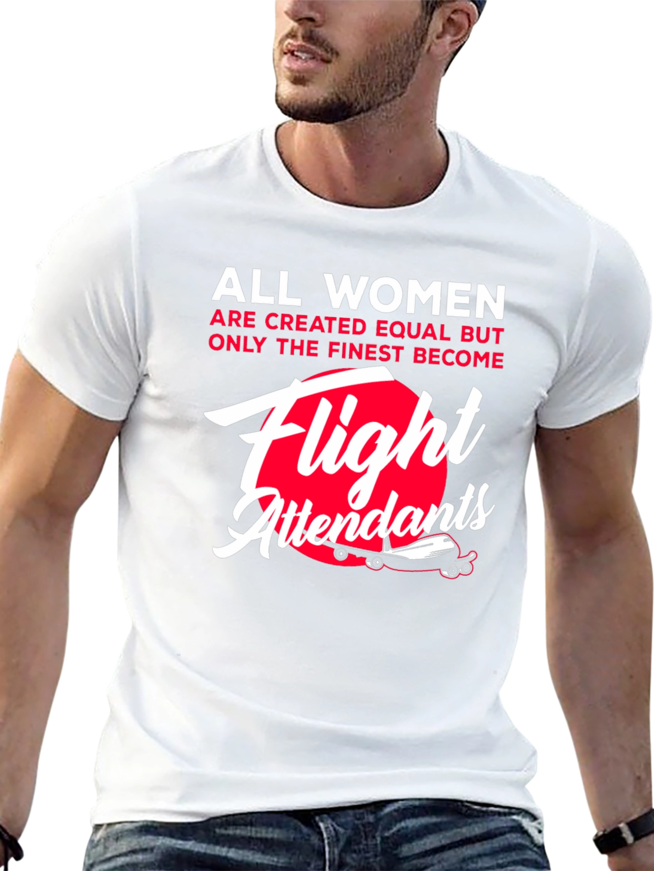 Flight Attendant T-Shirt - Women in Aviation Tee