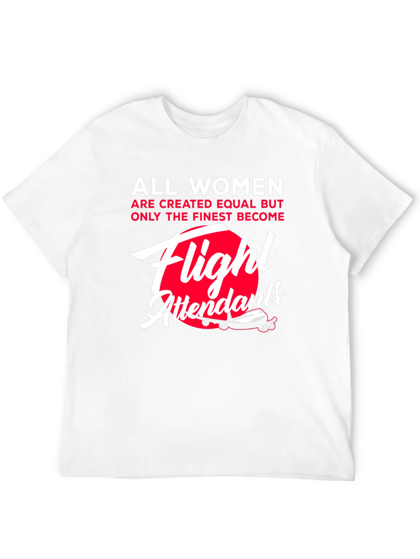 Flight Attendant T-Shirt - Women in Aviation Tee