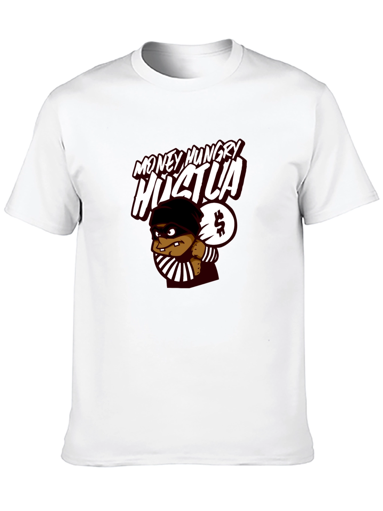 Money Hungry Hustla Black T-Shirt