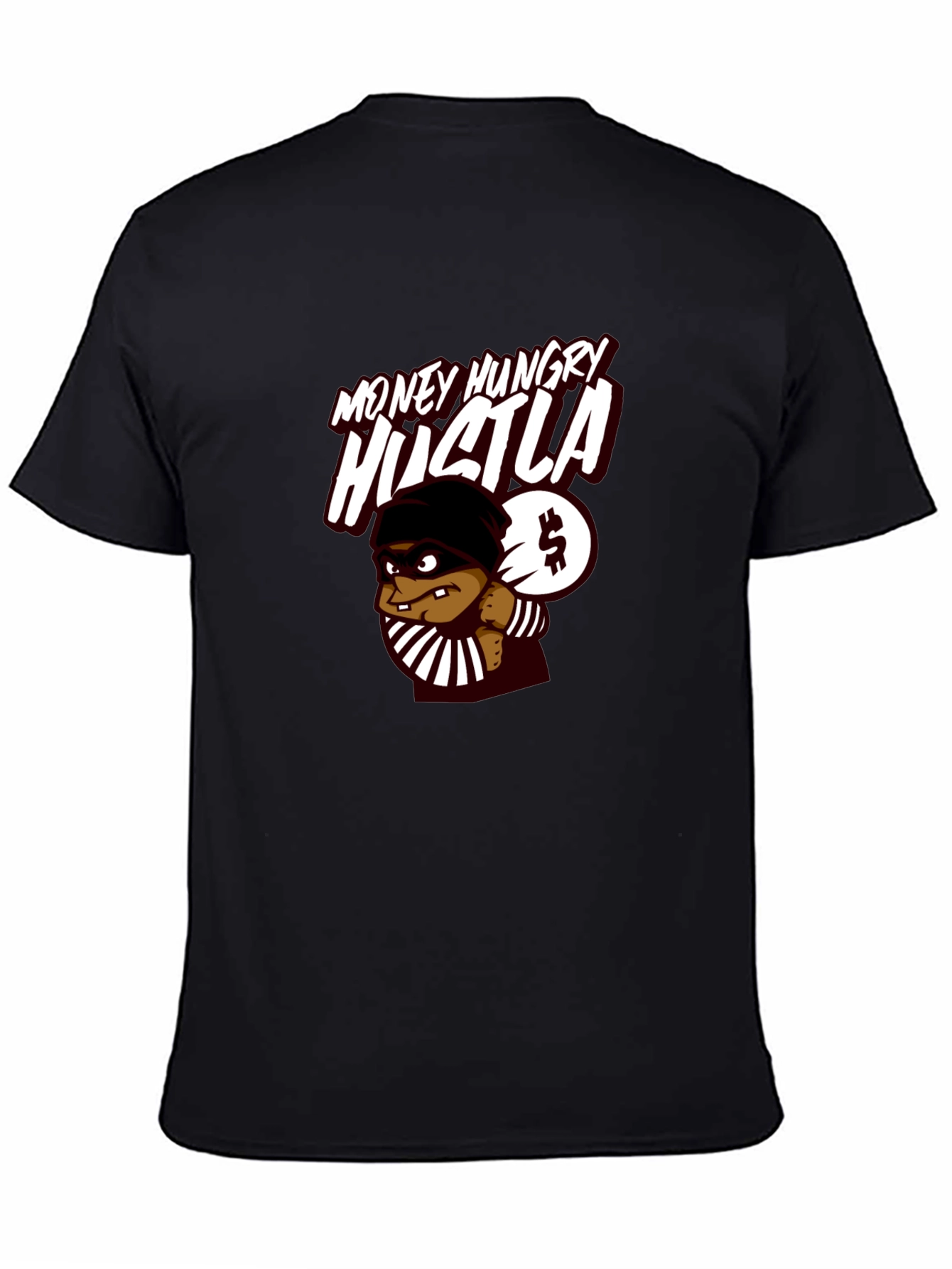Money Hungry Hustla Black T-Shirt