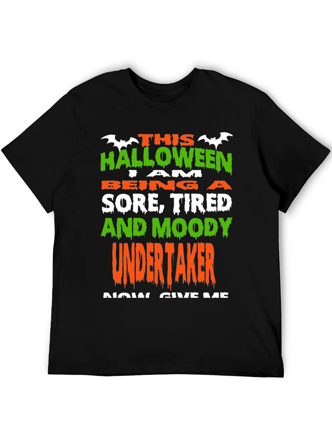 Halloween Sore Tired & Moody Undertaker T-Shirt