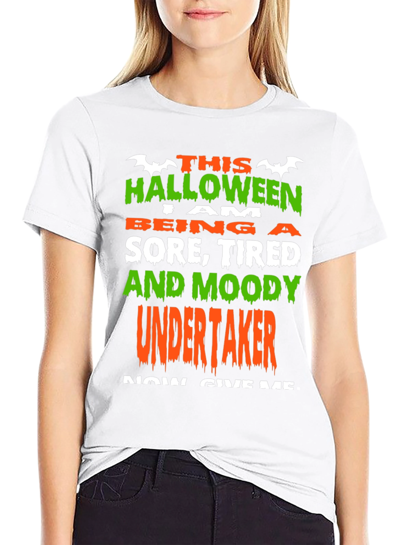 Halloween Sore Tired & Moody Undertaker T-Shirt