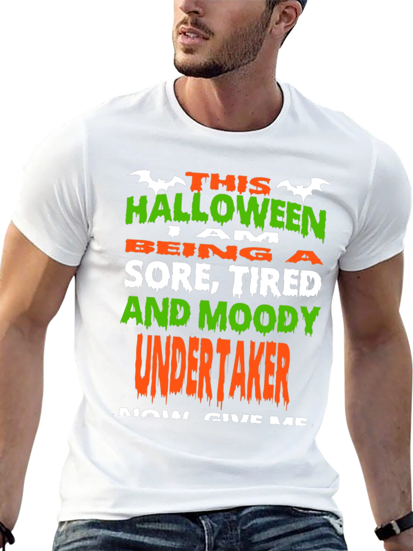 Halloween Sore Tired & Moody Undertaker T-Shirt