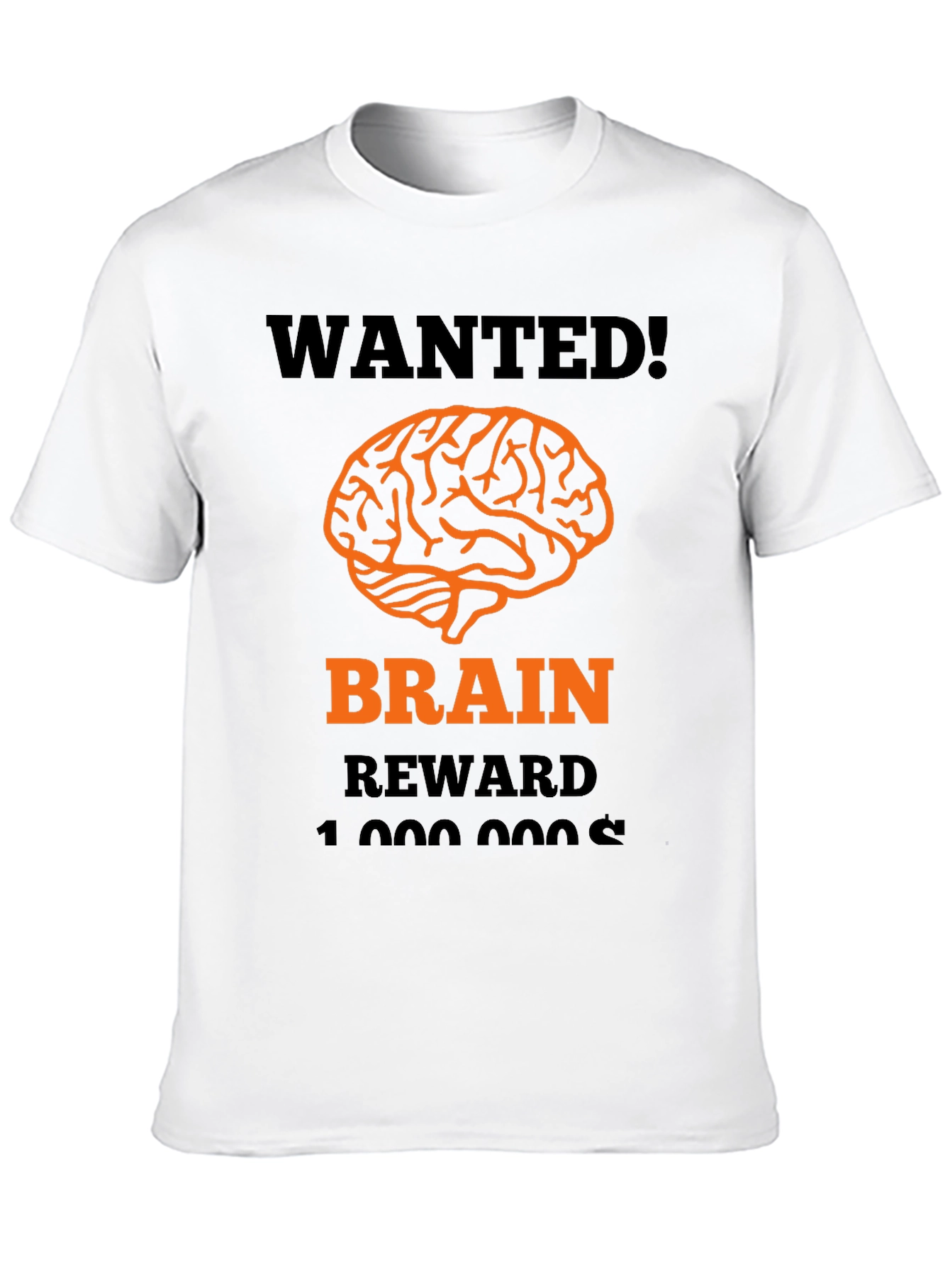 Wanted Brain Reward Mens Graphic T-Shirt