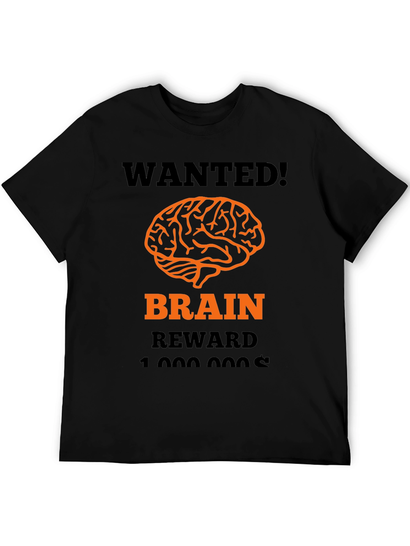 Wanted Brain Reward Mens Graphic T-Shirt