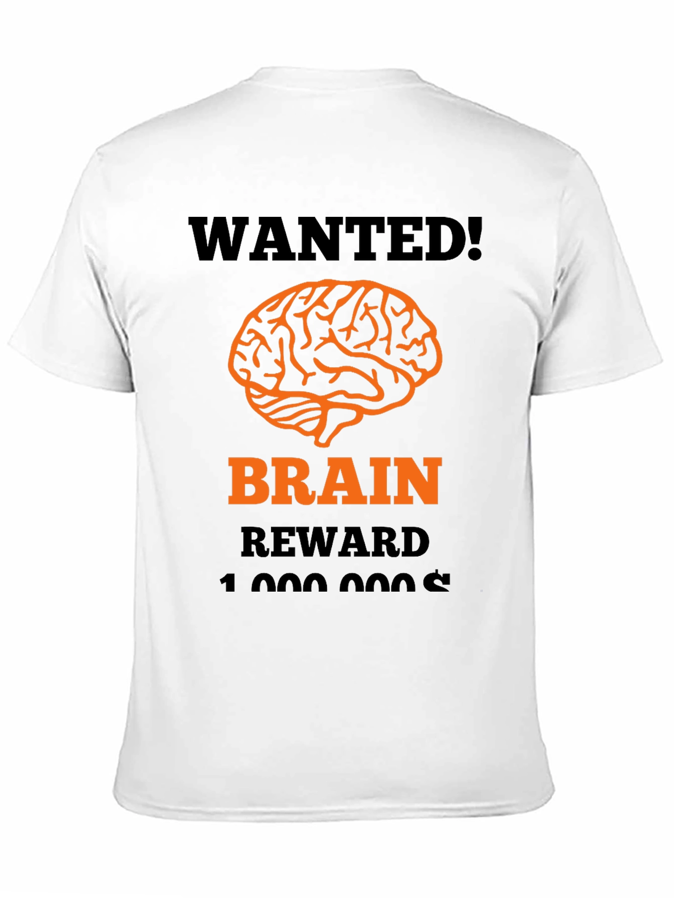 Wanted Brain Reward Mens Graphic T-Shirt