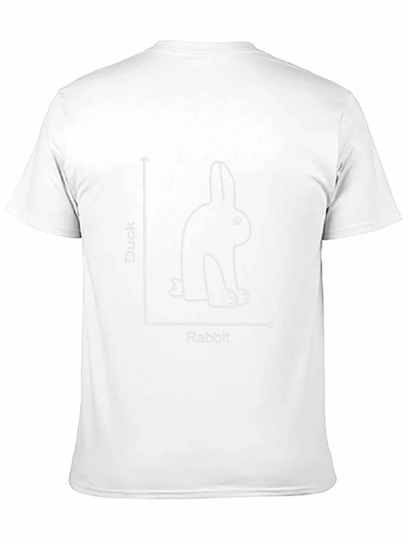 Rabbit or Duck T-Shirt - Illusion Art