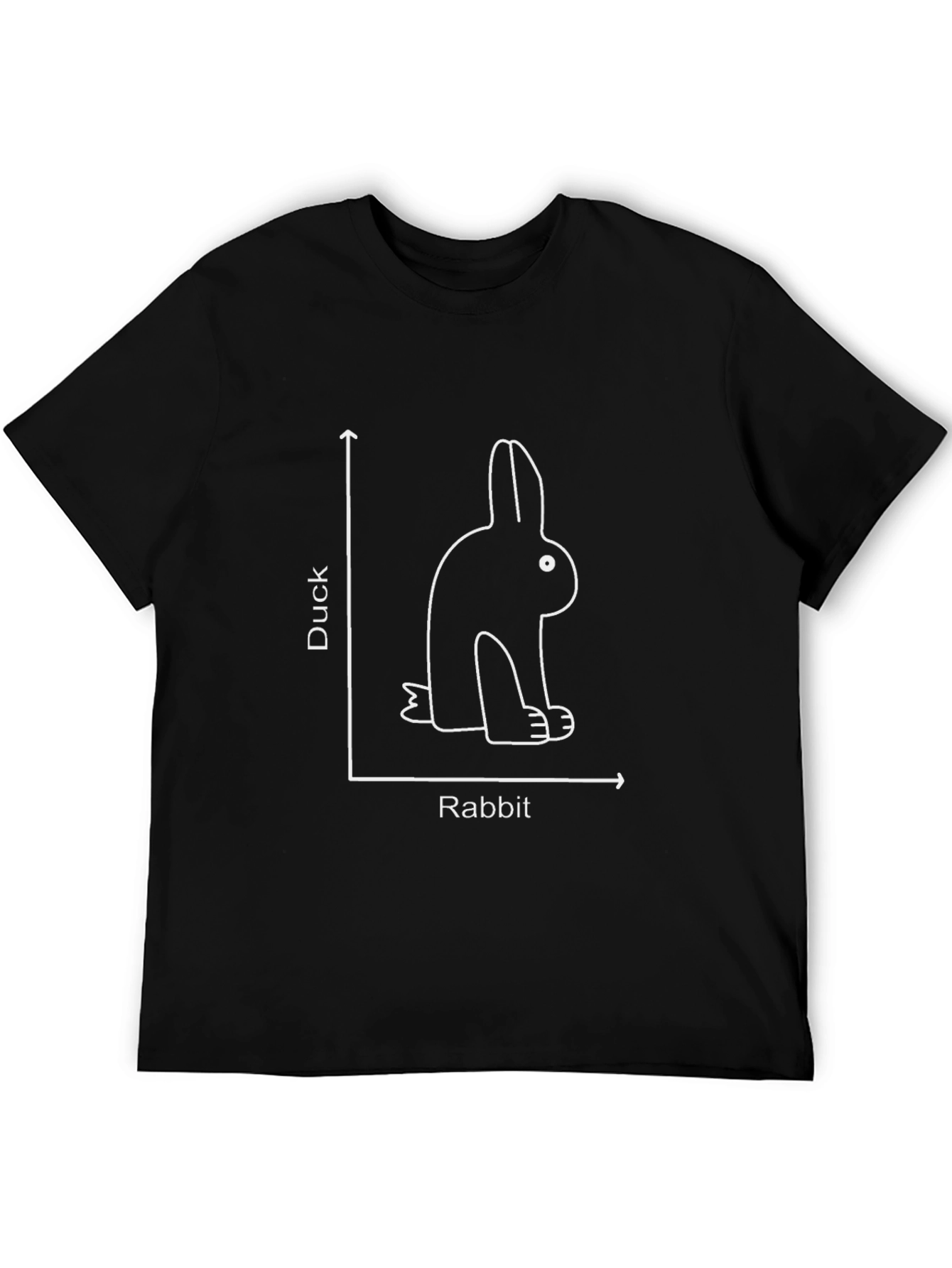 Rabbit or Duck T-Shirt - Illusion Art