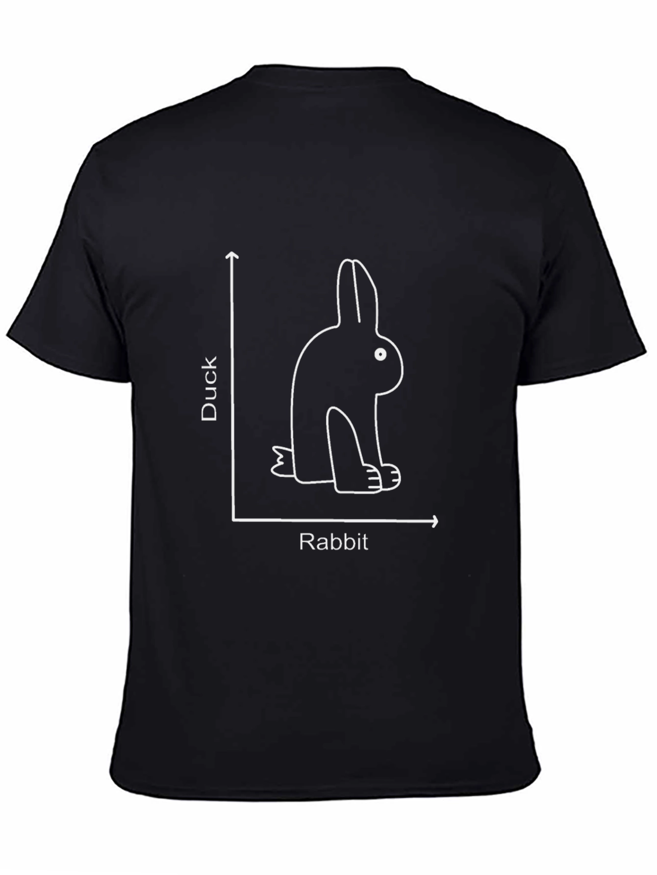 Rabbit or Duck T-Shirt - Illusion Art