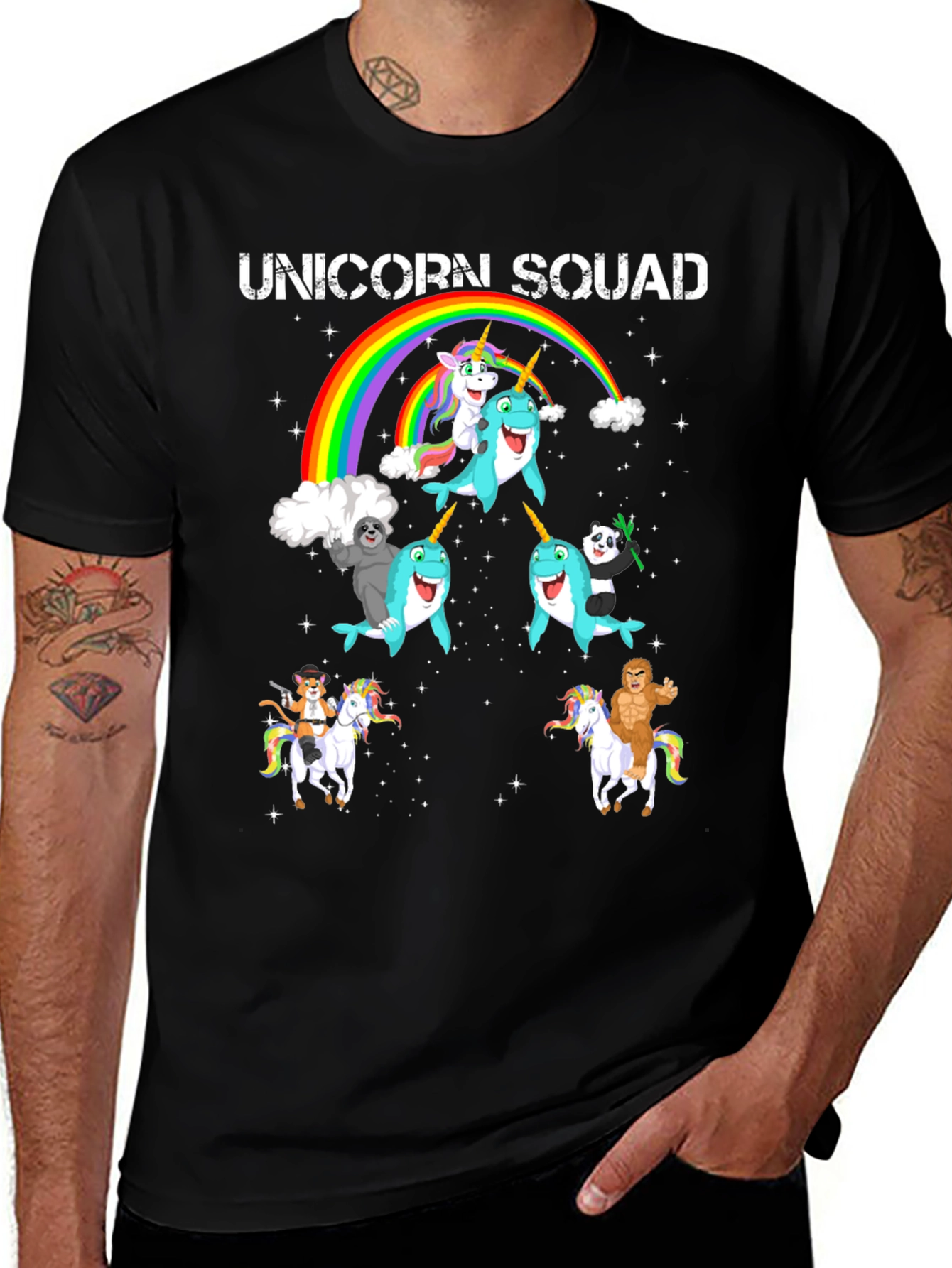 Unicorn Squad Graphic T-Shirt