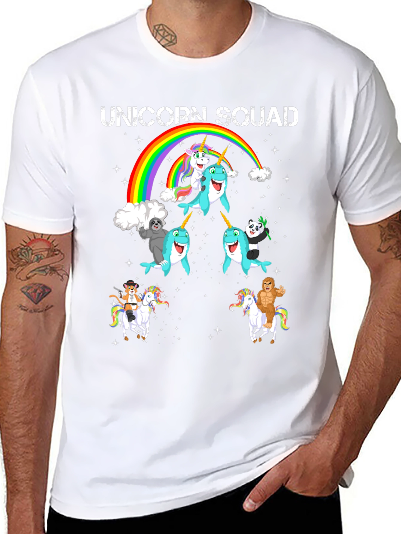 Unicorn Squad Graphic T-Shirt
