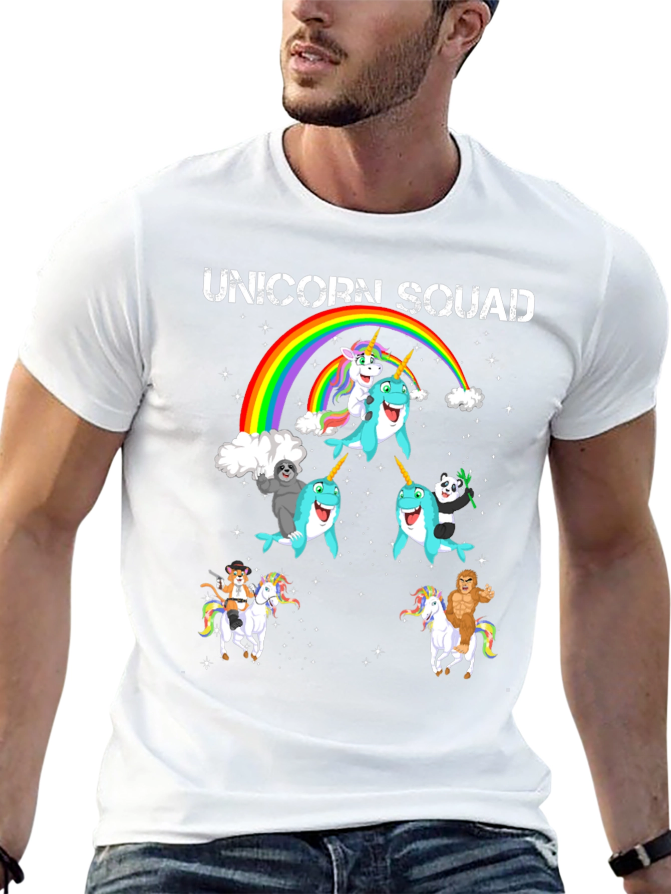 Unicorn Squad Graphic T-Shirt
