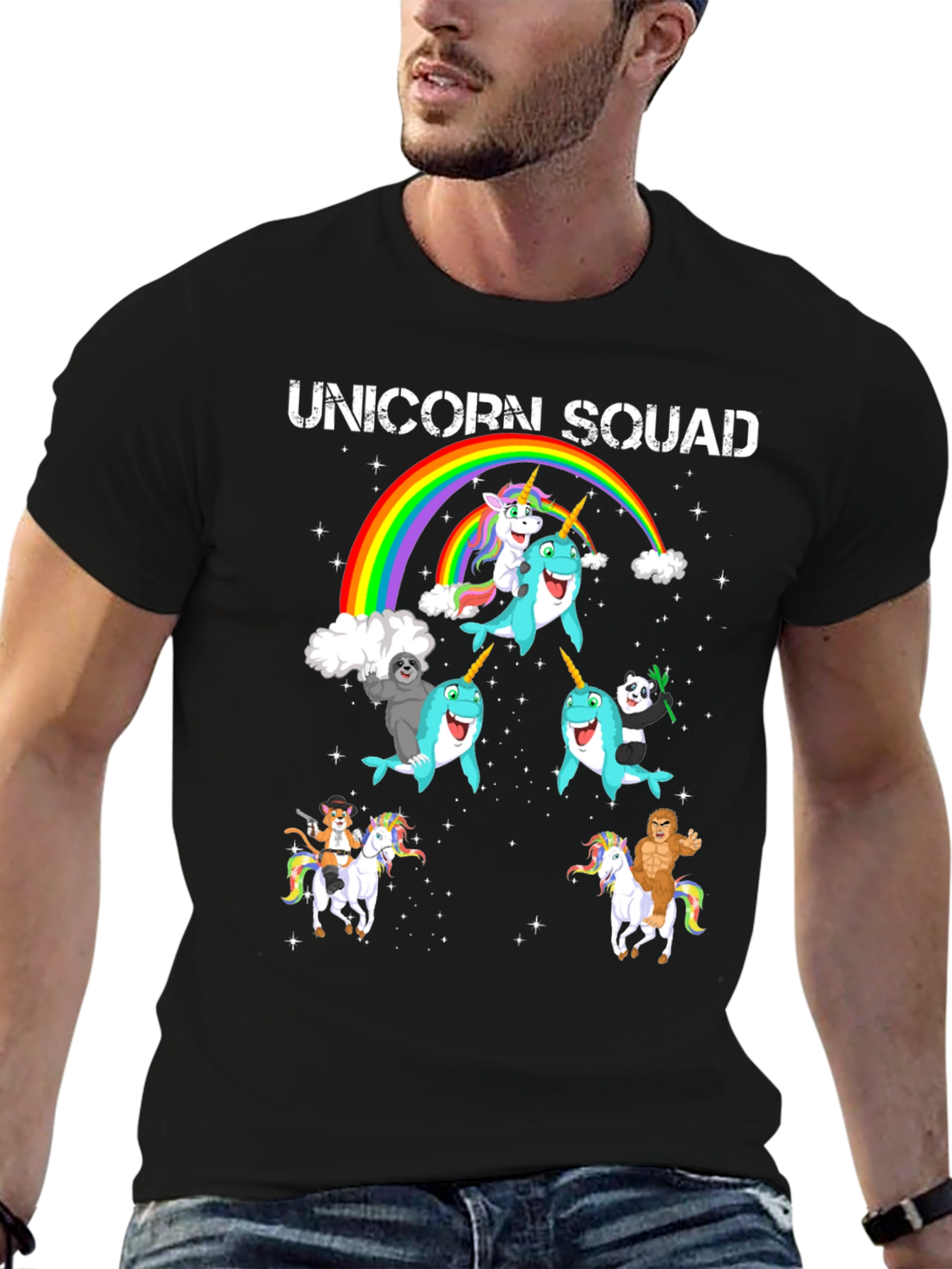 Unicorn Squad Graphic T-Shirt