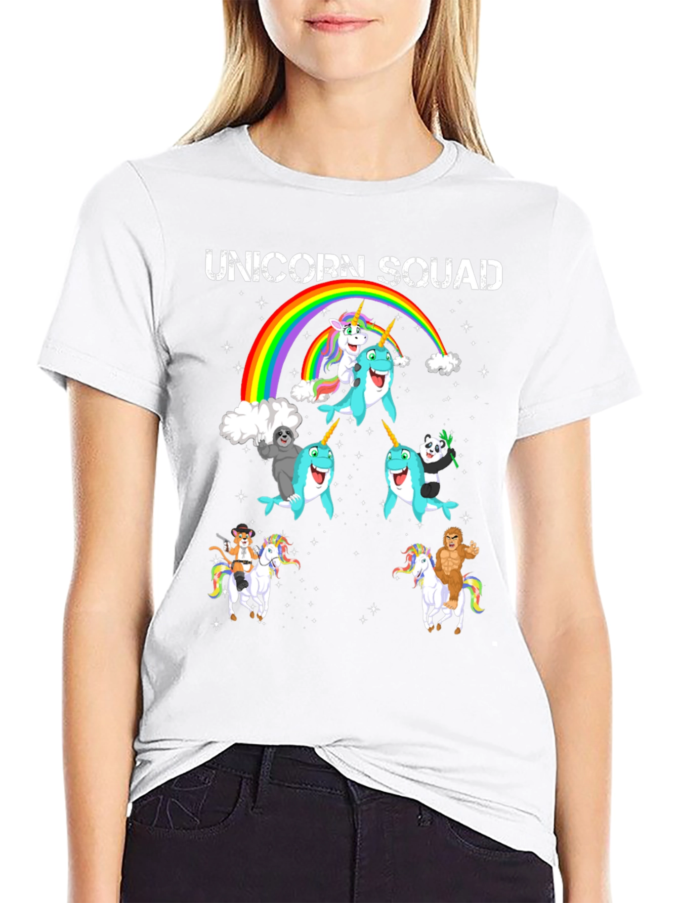 Unicorn Squad Graphic T-Shirt