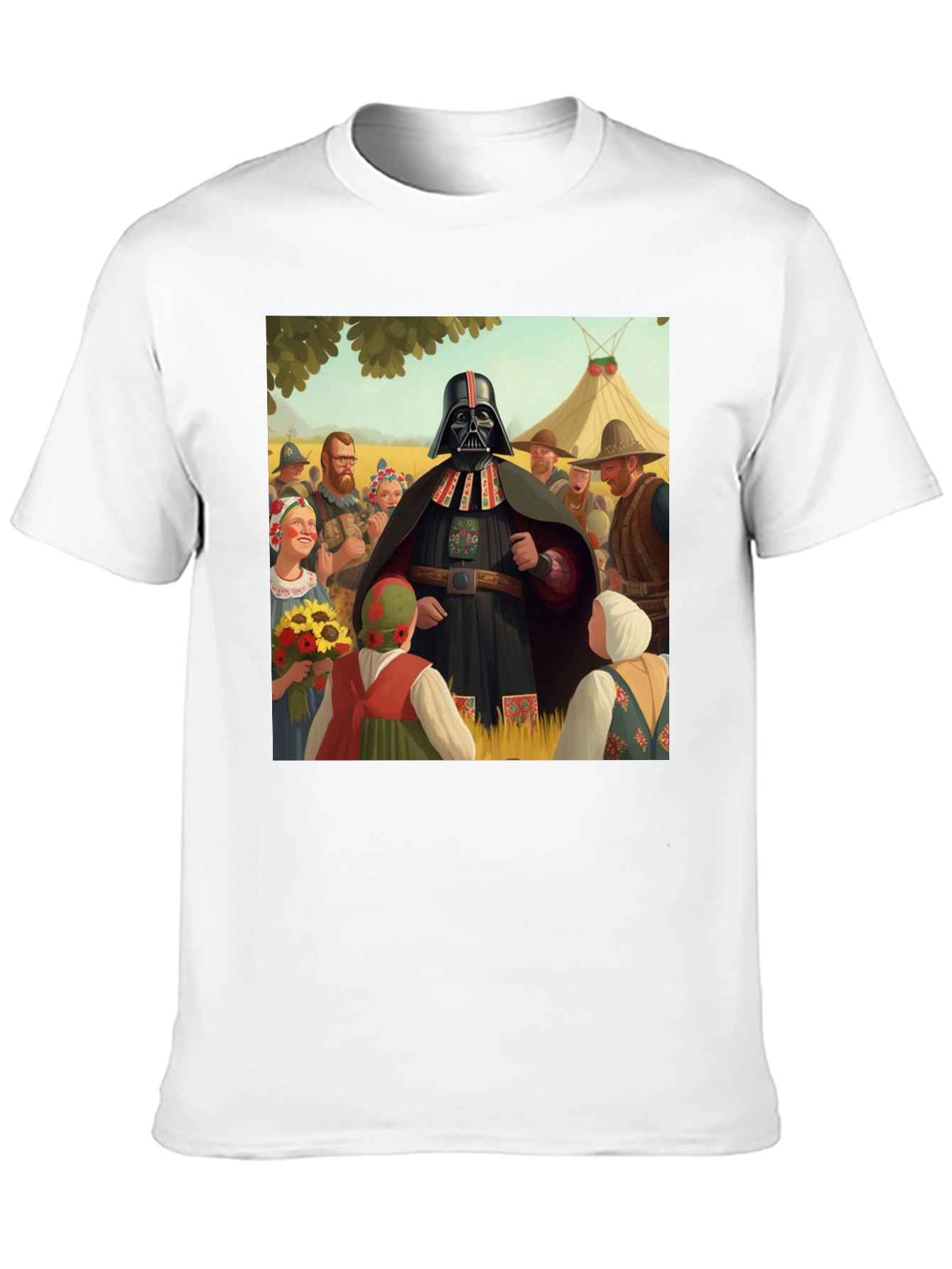 Darth Vader Folk Art T-Shirt