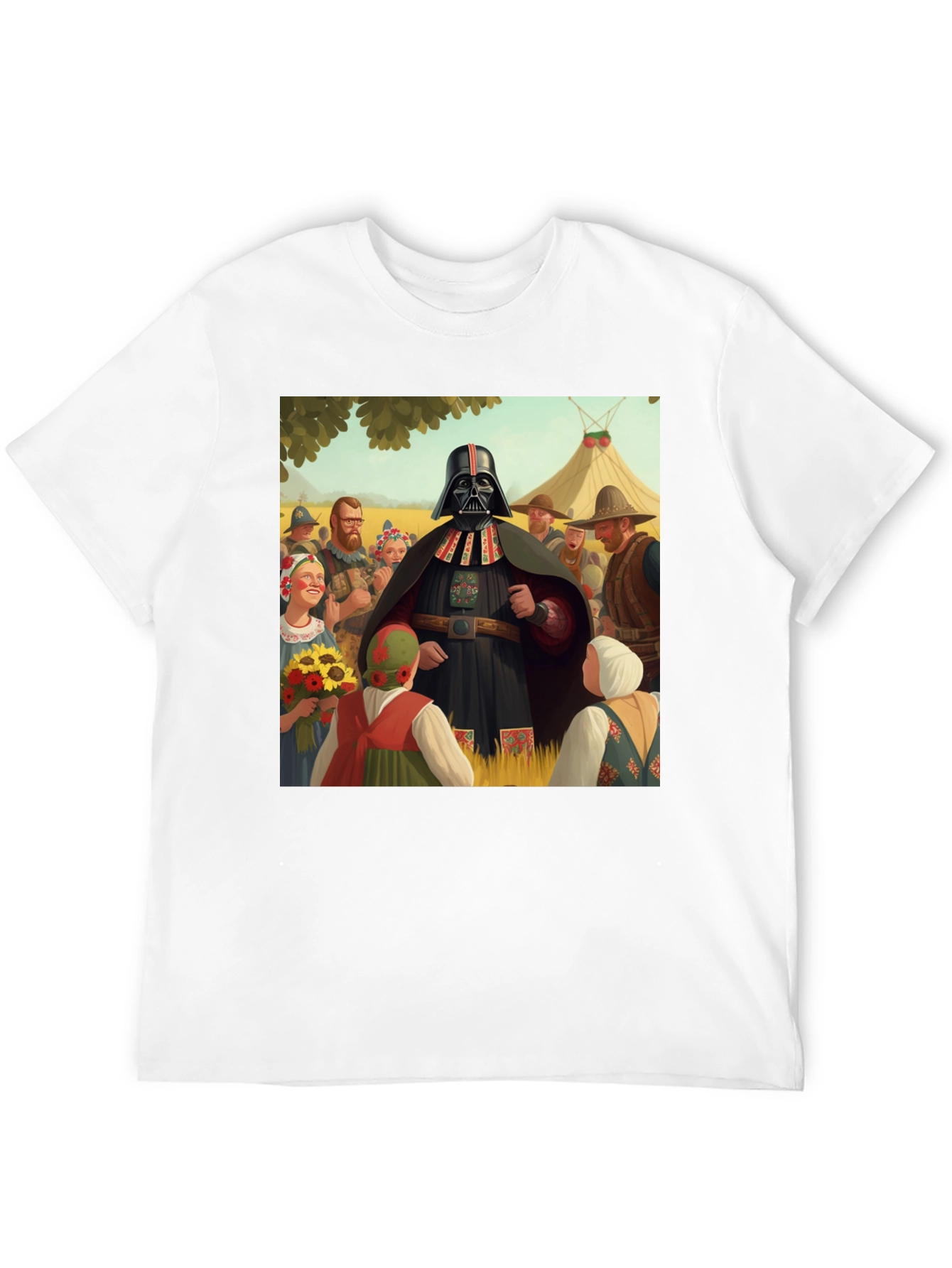 Darth Vader Folk Art T-Shirt