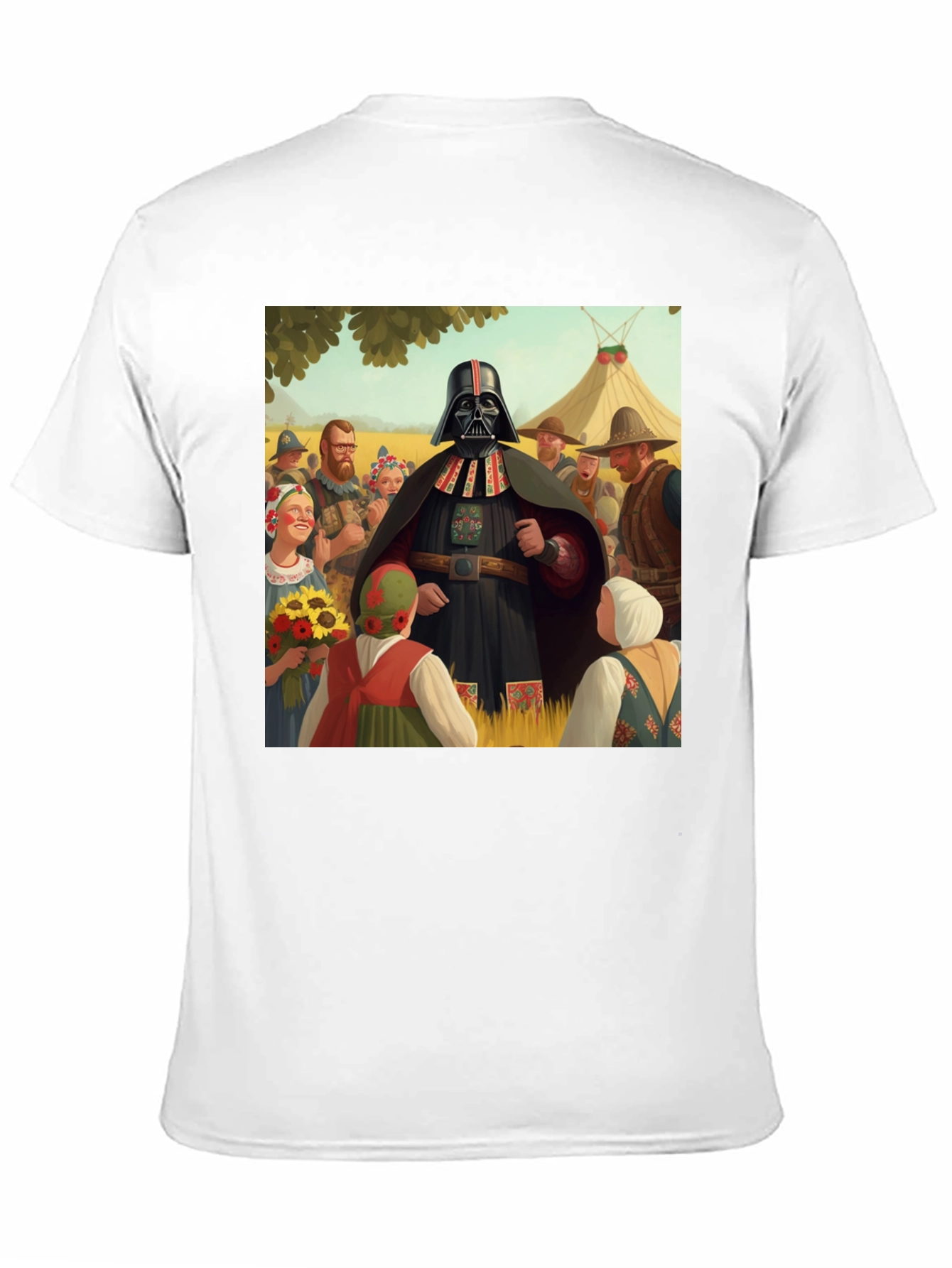 Darth Vader Folk Art T-Shirt