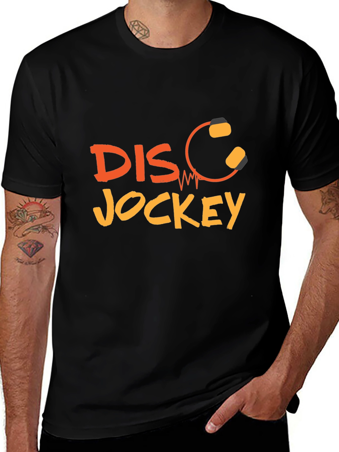 DJ Graphic Tee - Cool Music Lover Shirt