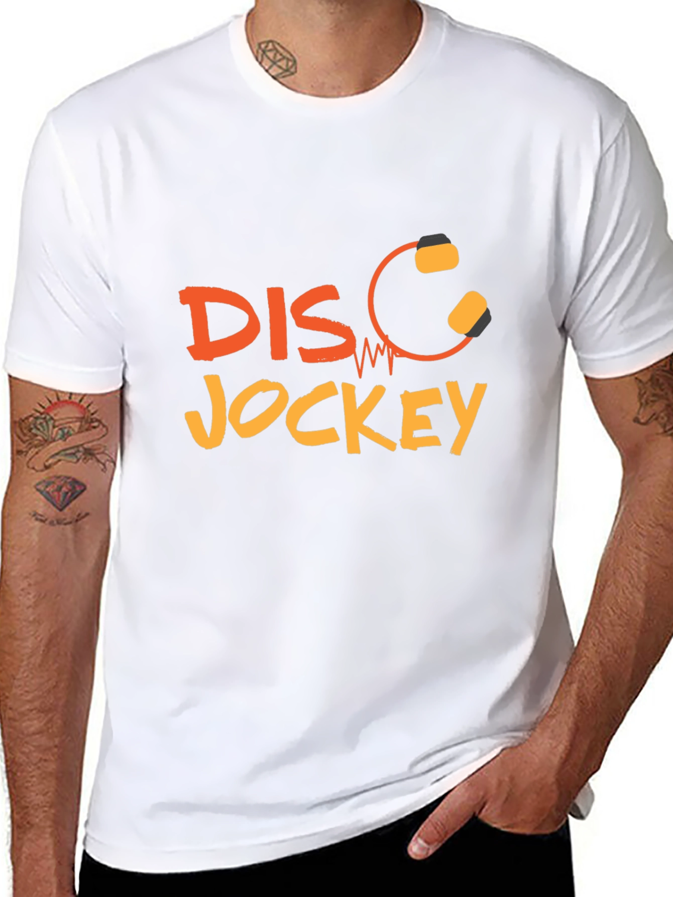 DJ Graphic Tee - Cool Music Lover Shirt