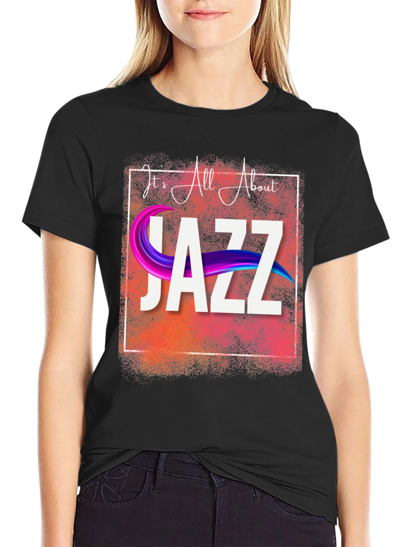 Its All About Jazz Graphic T-Shirt