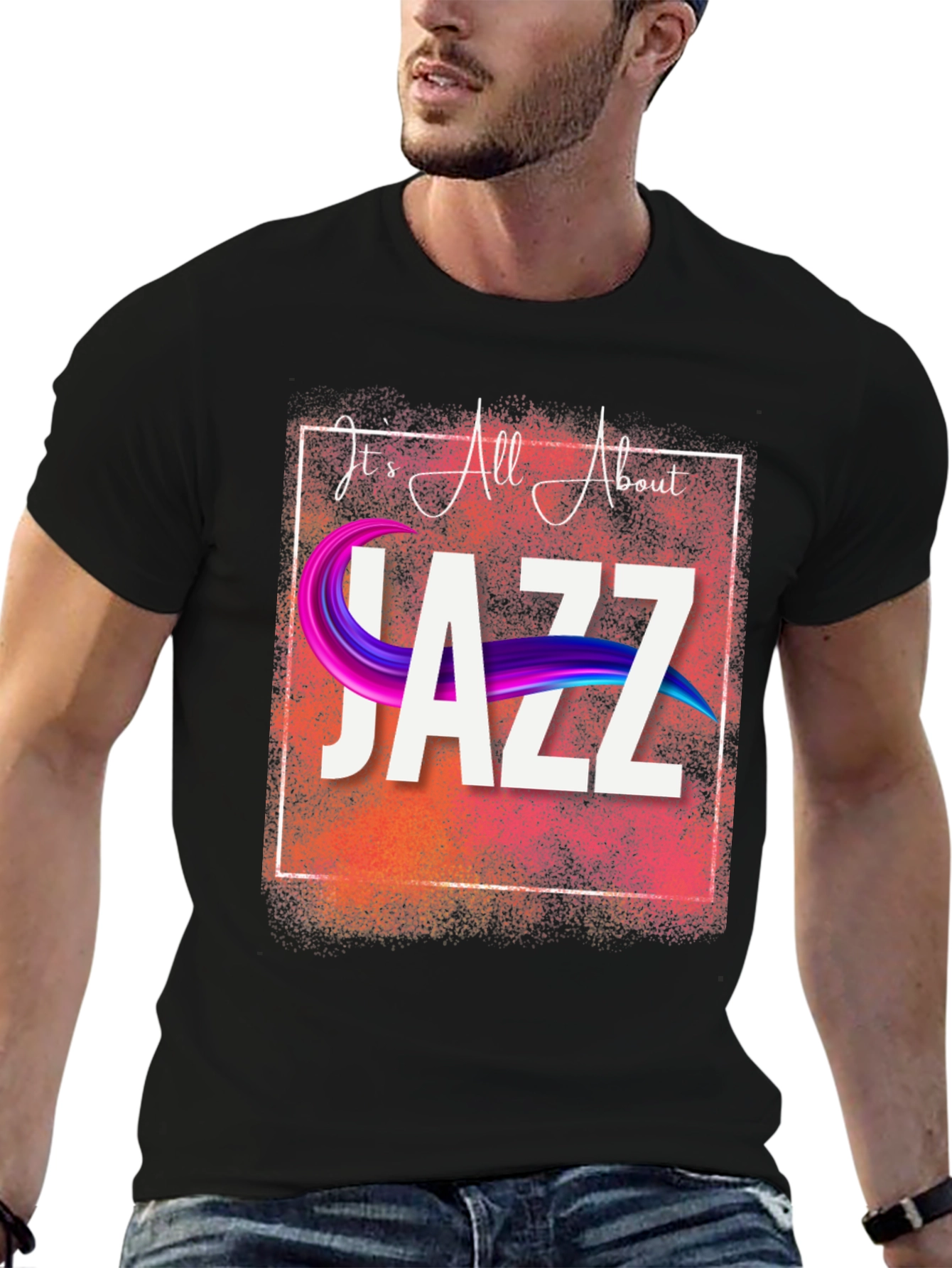 Its All About Jazz Graphic T-Shirt