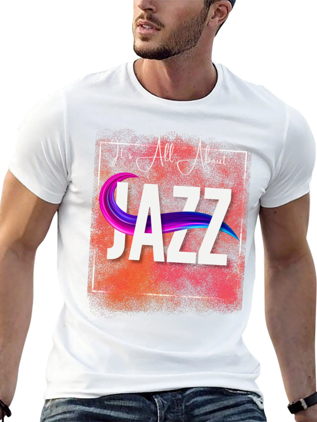 Its All About Jazz Graphic T-Shirt