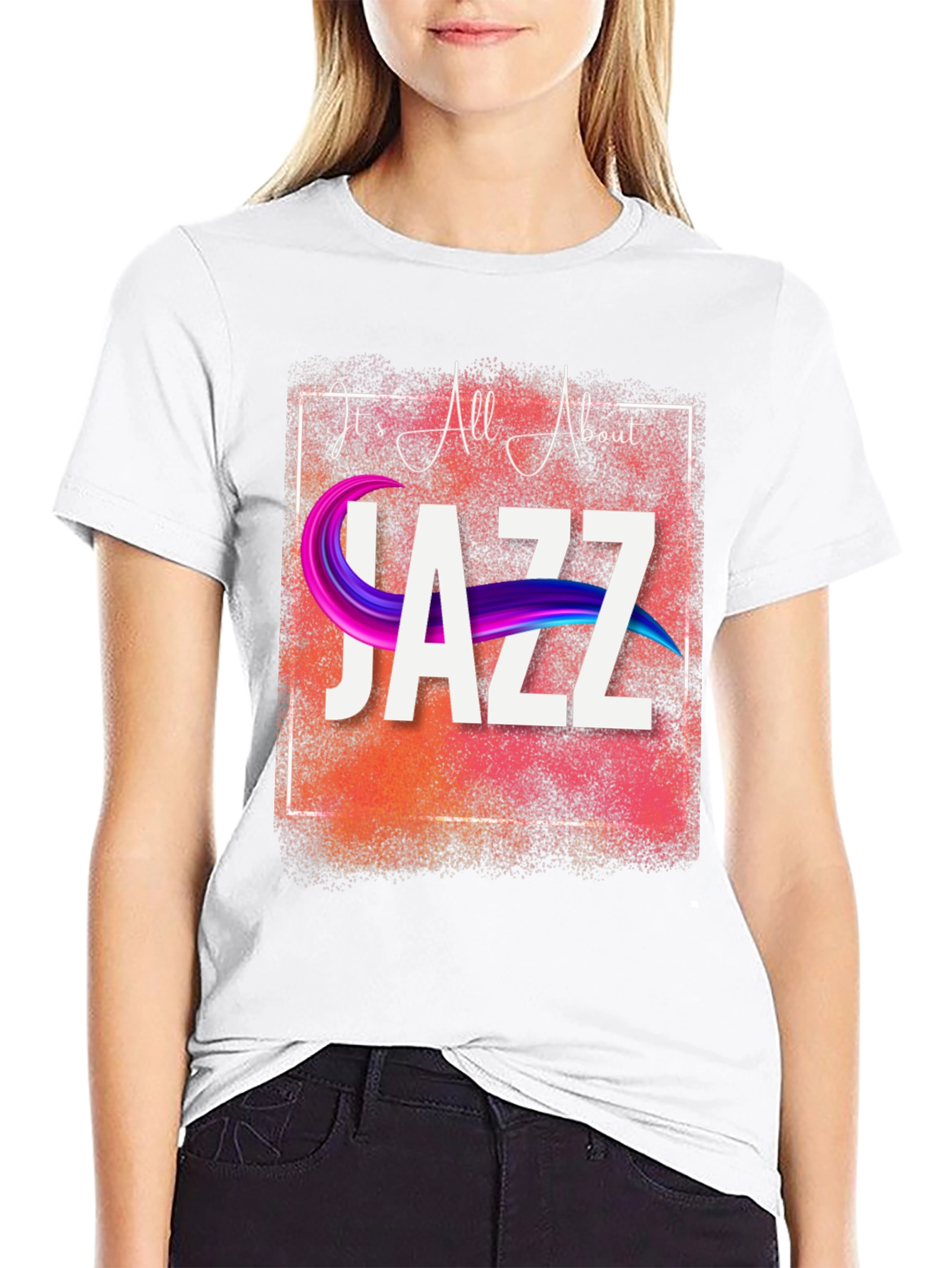 Its All About Jazz Graphic T-Shirt