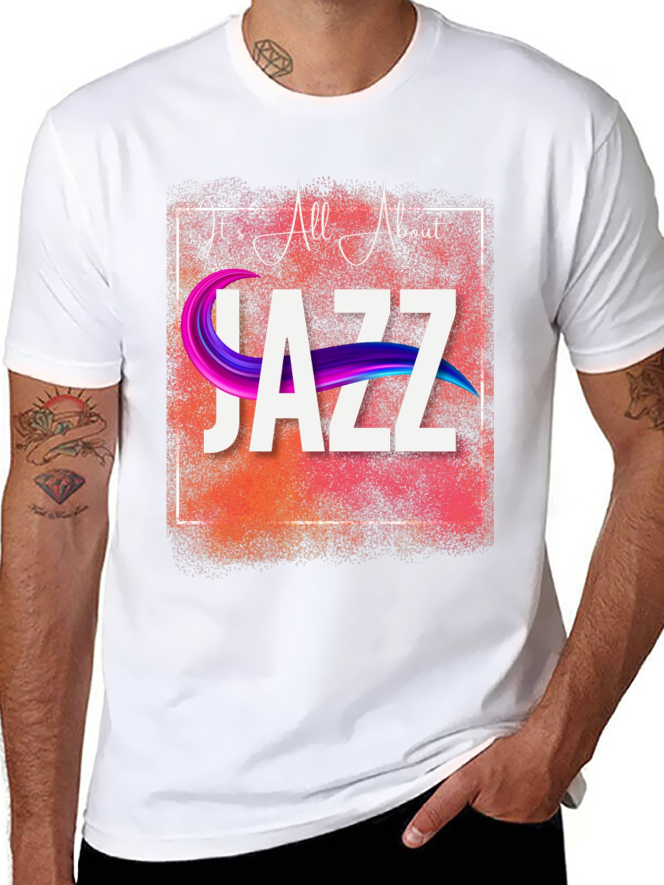 Its All About Jazz Graphic T-Shirt