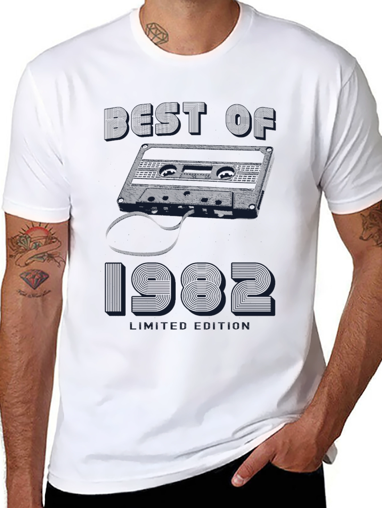 Best of 1982 Cassette Tape Limited Edition T-Shirt
