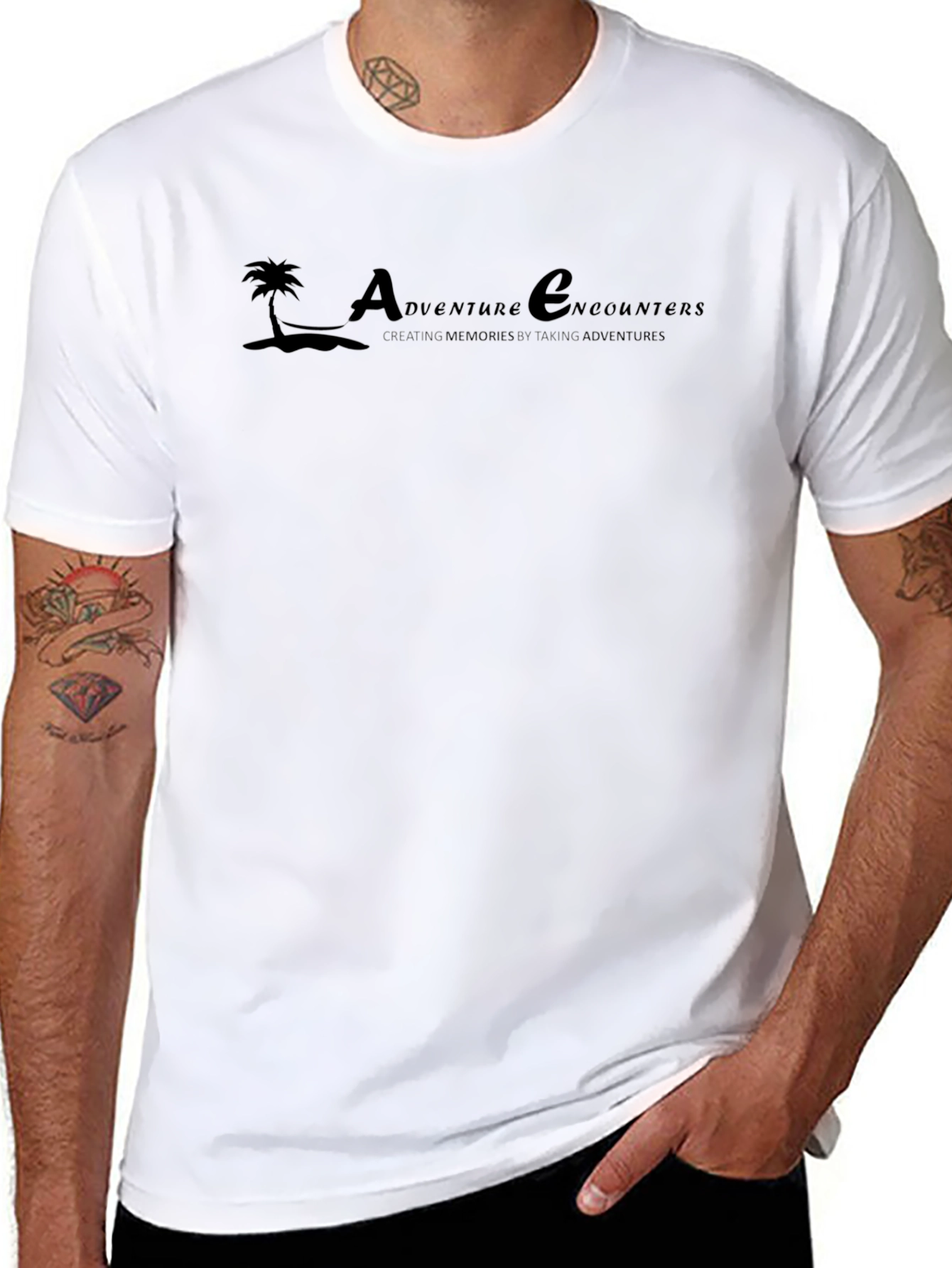 Adventure Encounters Black T-Shirt