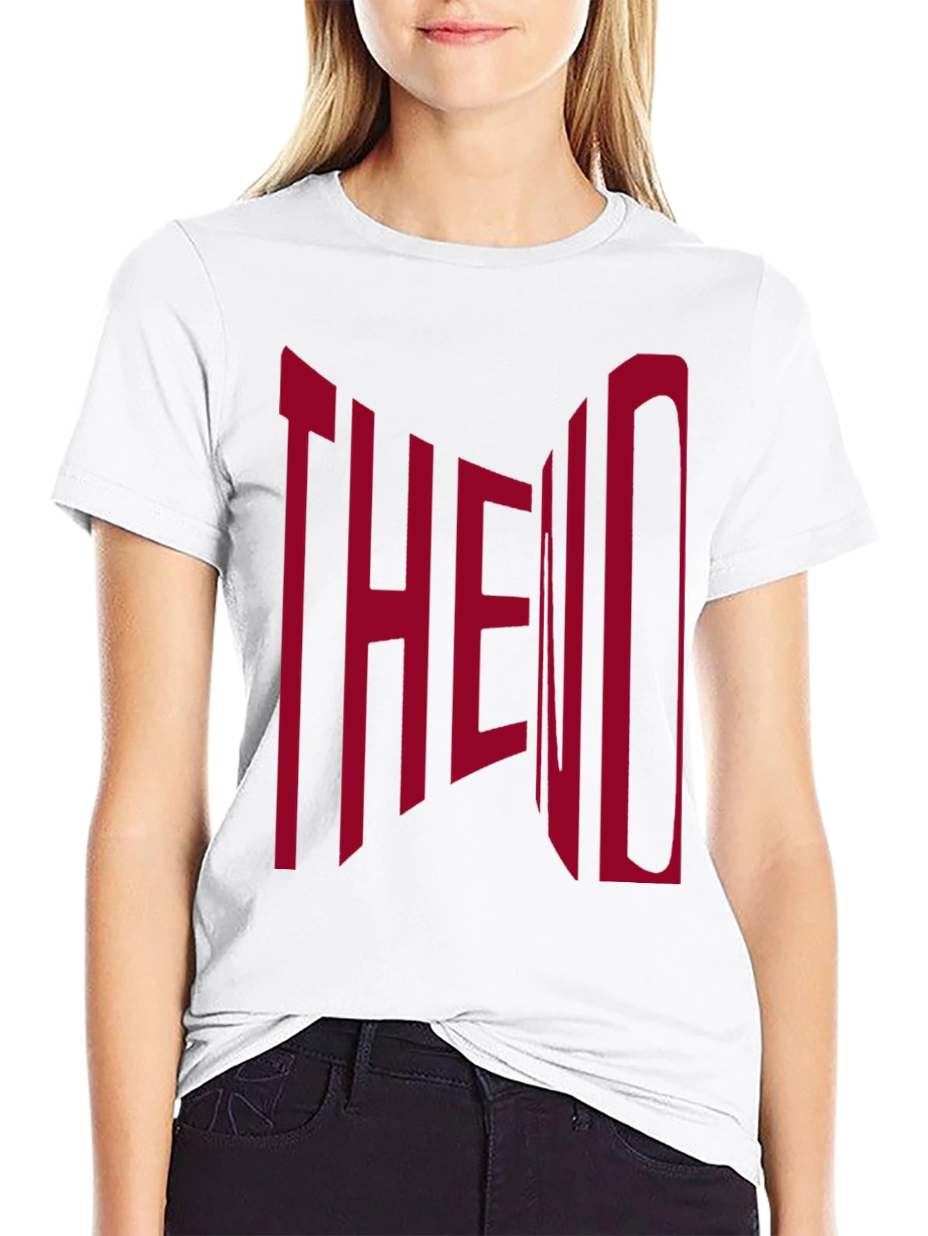 The End Graphic Print Black T-Shirt