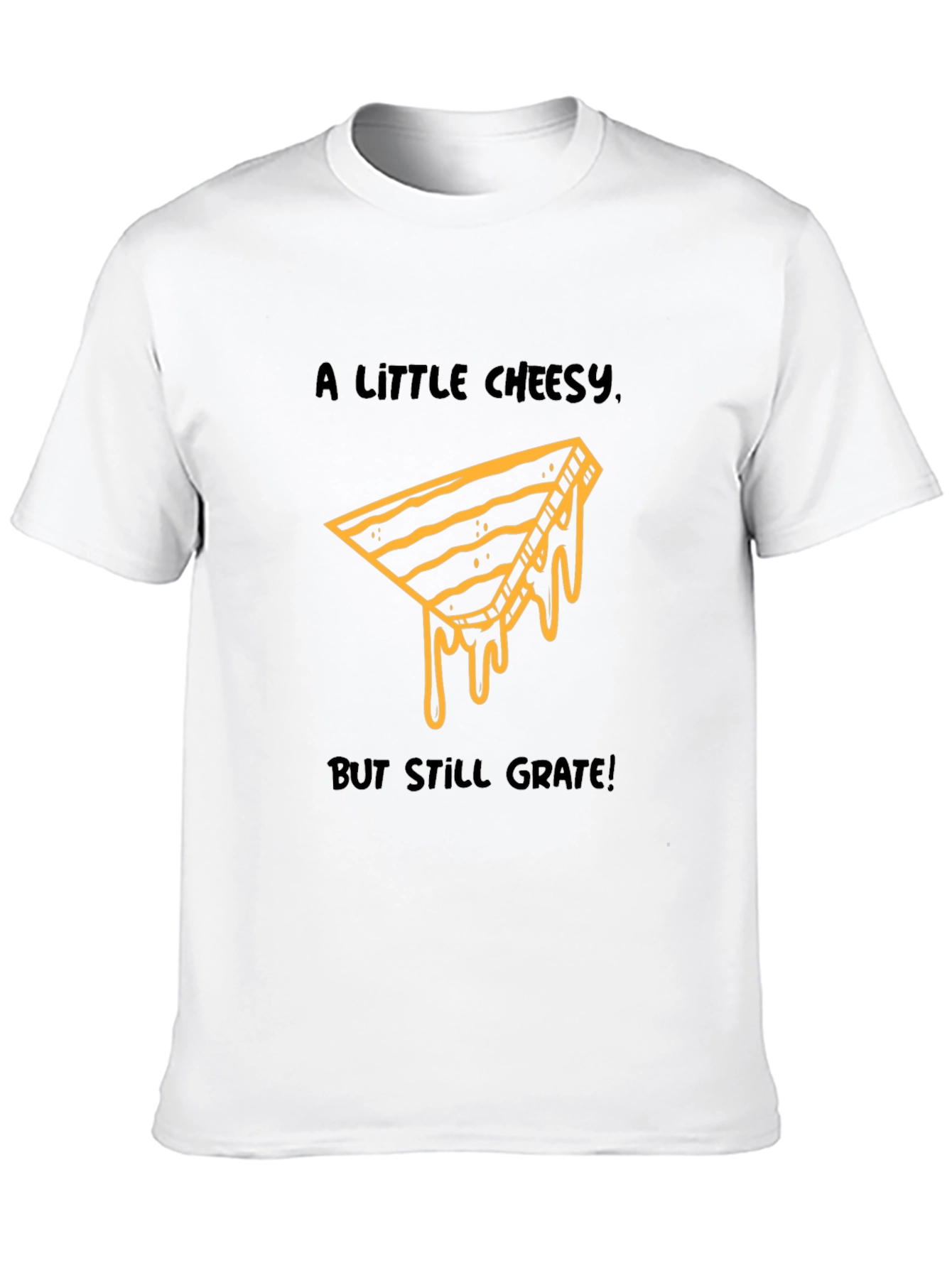 Cheesy Grate T-Shirt - Funny Food Pun Tee