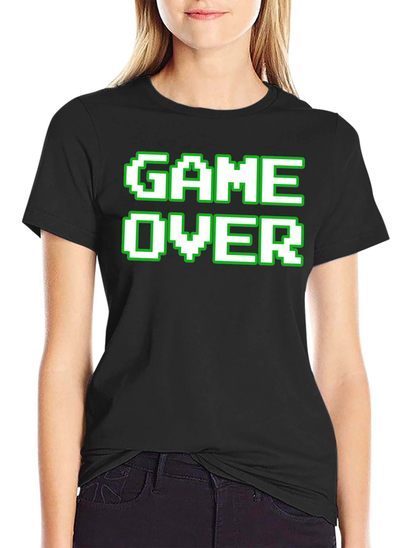 Retro Gamer T-Shirt - Game Over Design