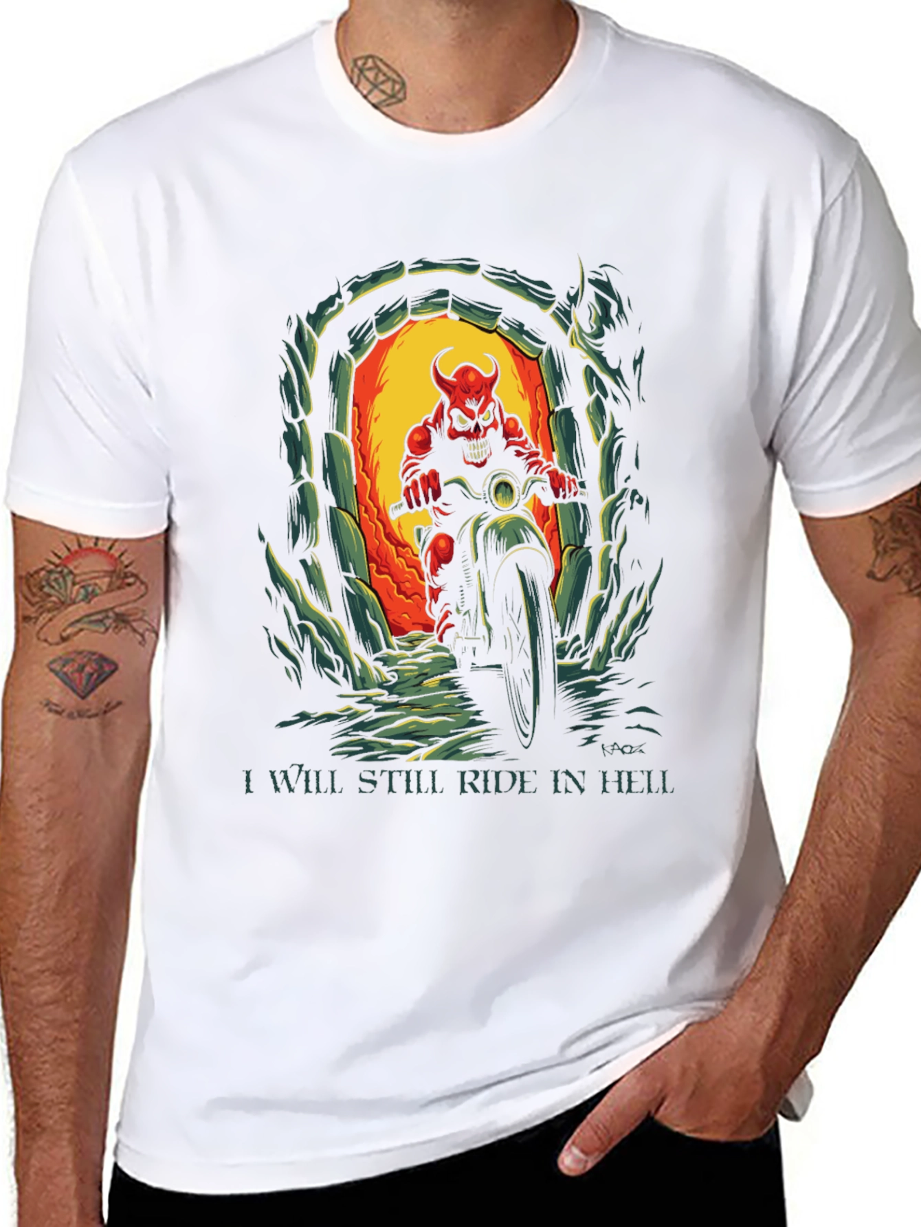 Hell Rider Graphic Tee