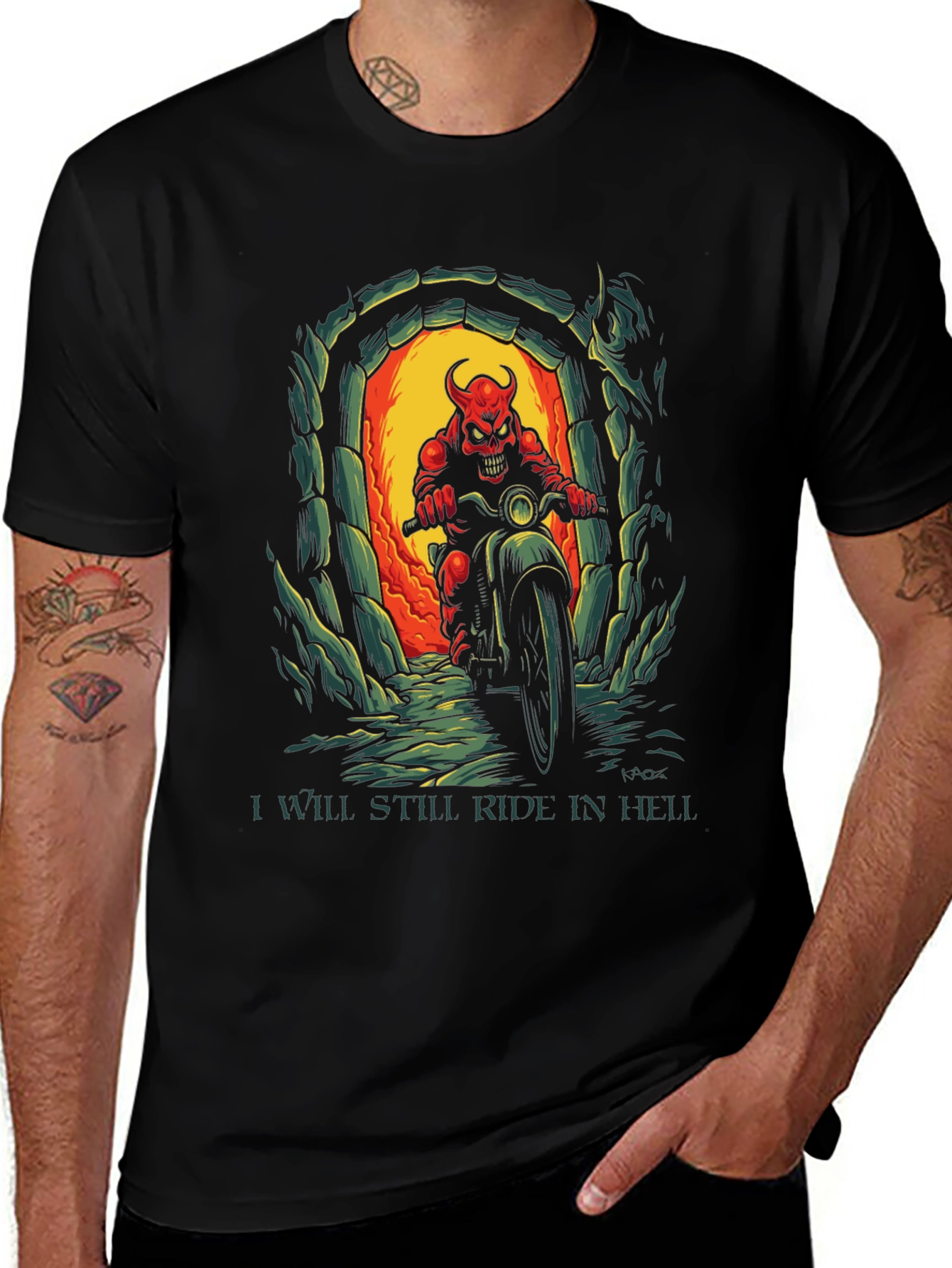 Hell Rider Graphic Tee
