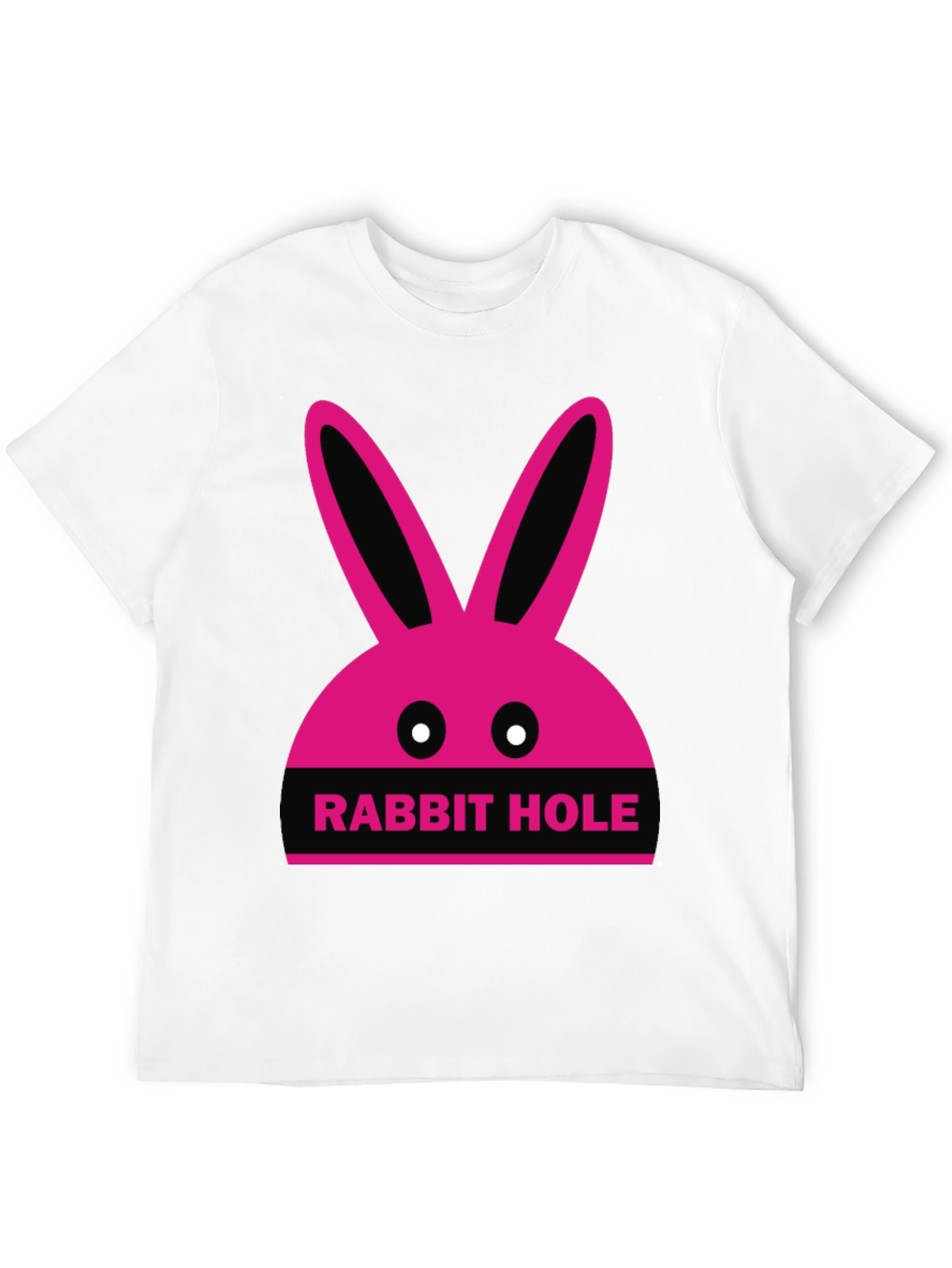 Rabbit Hole Graphic Tee - Fun Novelty T-Shirt