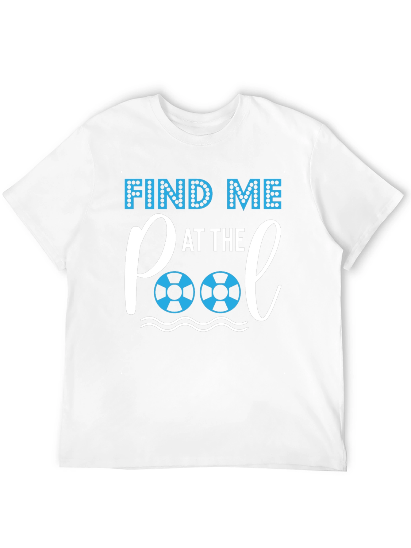 Find Me At The Pool Graphic T-Shirt