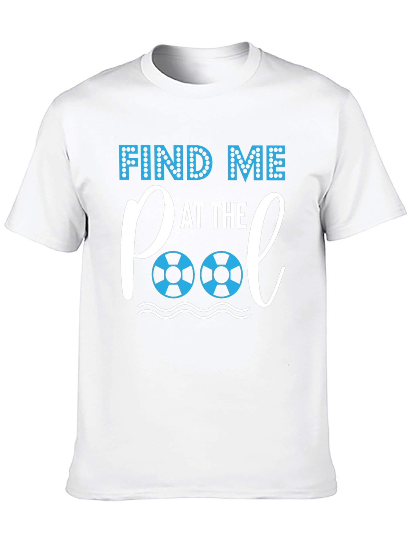 Find Me At The Pool Graphic T-Shirt