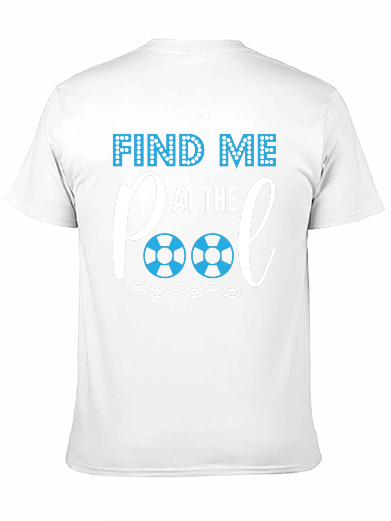 Find Me At The Pool Graphic T-Shirt