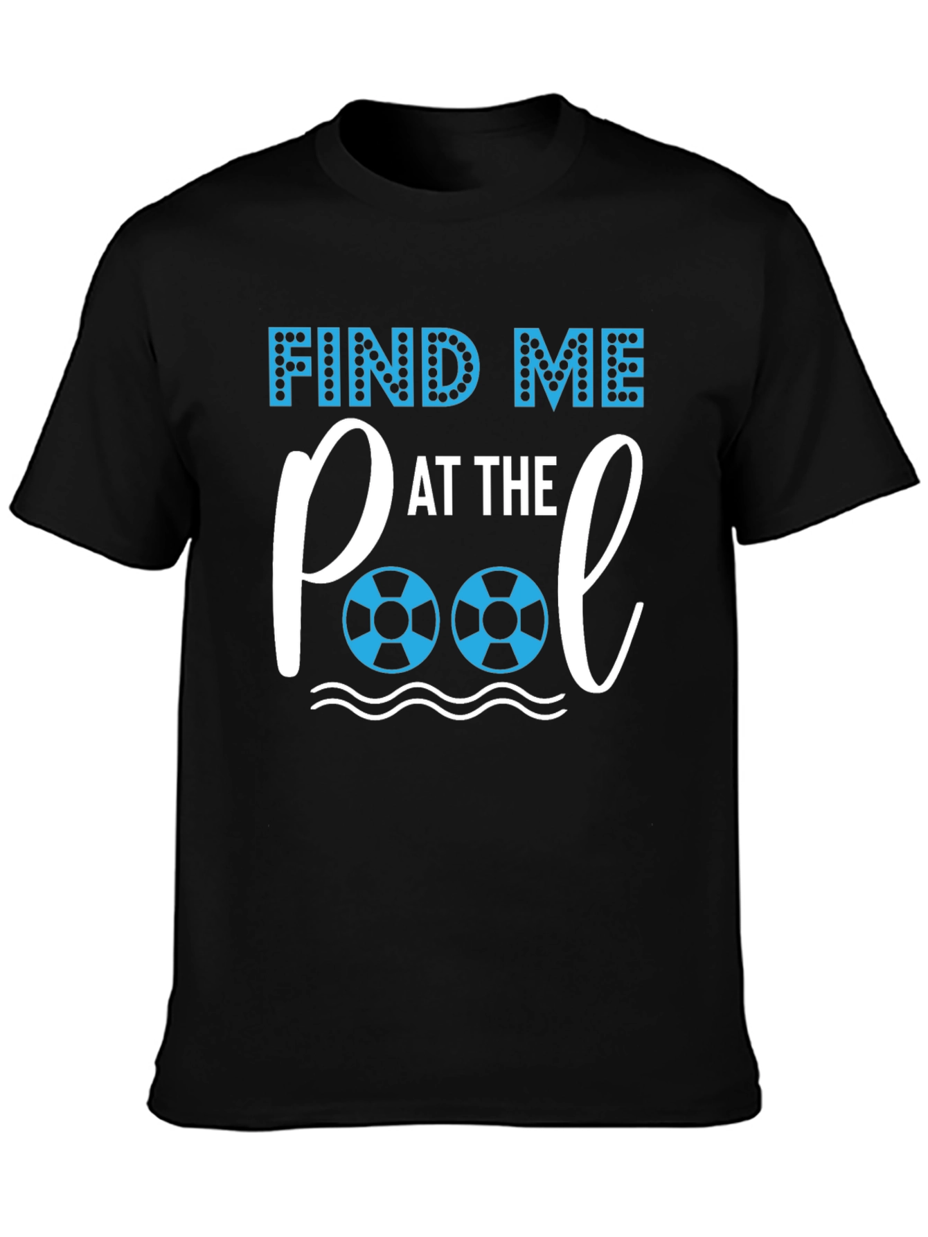 Find Me At The Pool Graphic T-Shirt