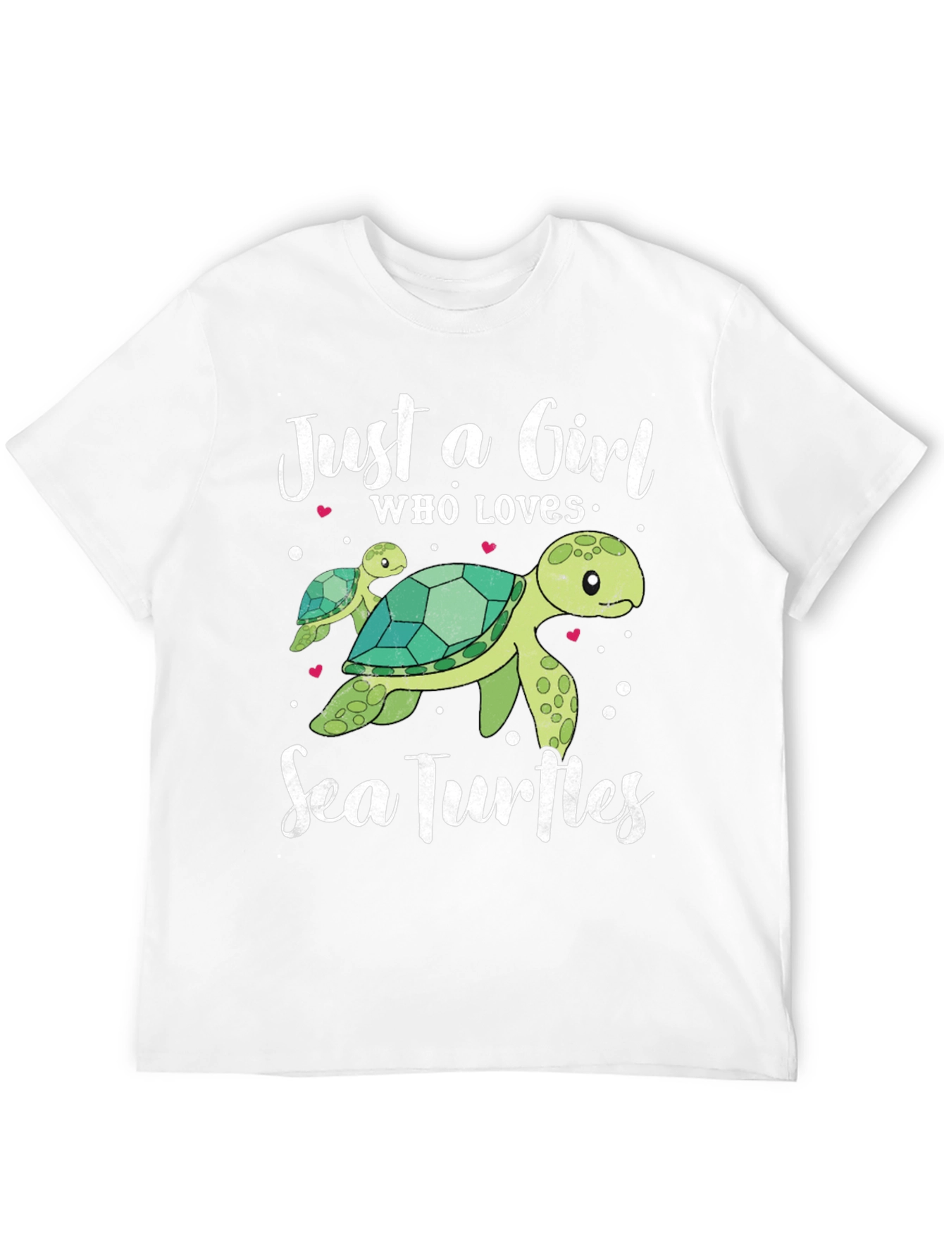 Just A Girl Who Loves Sea Turtles T-Shirt